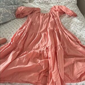 Universal Thread Coral Midi Dress